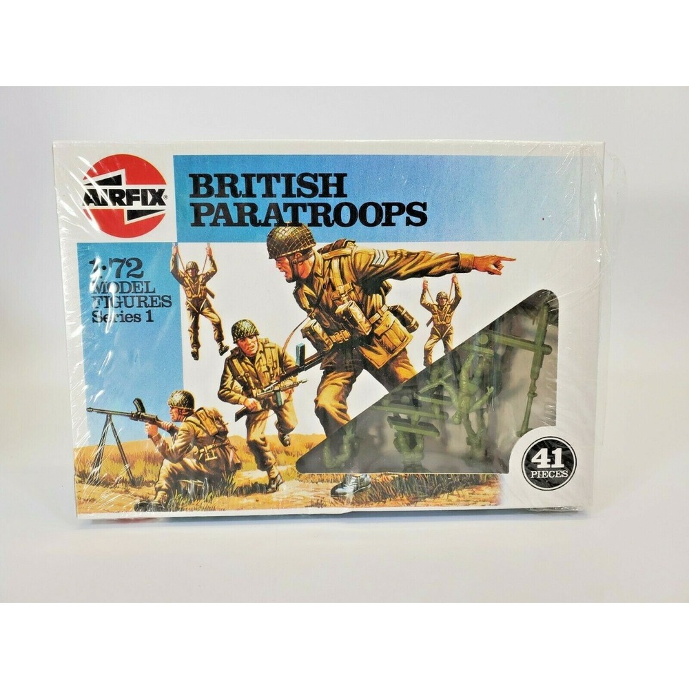 Airfix 01723 British‎ Paratroopers Soldiers Figures 1/72 Scale Model Kit New